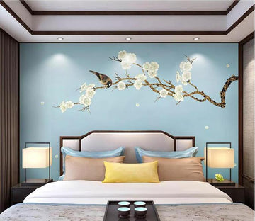 3D Branch Plum 1805 Wall Murals Wallpaper AJ Wallpaper 2 