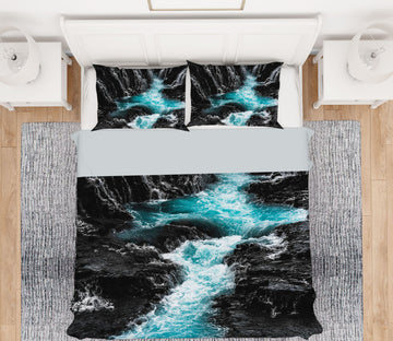3D Stream 15197 Bed Pillowcases Quilt