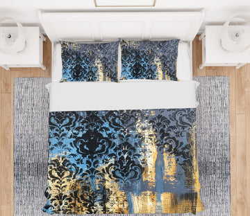 3D Blue Pattern Paint 528 Skromova Marina Bedding Bed Pillowcases Quilt