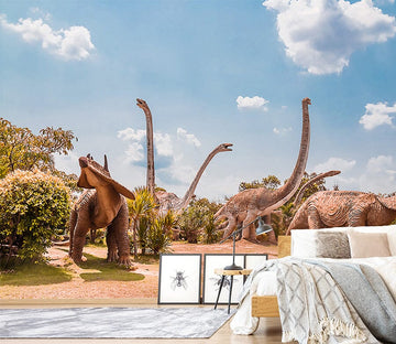 3D Dinosaur World 1575 Wall Murals Wallpaper AJ Wallpaper 2 