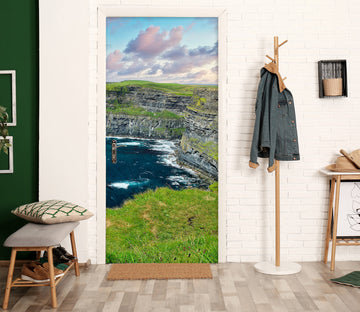 3D Grassland Sea 11107 Kathy Barefield Door Mural