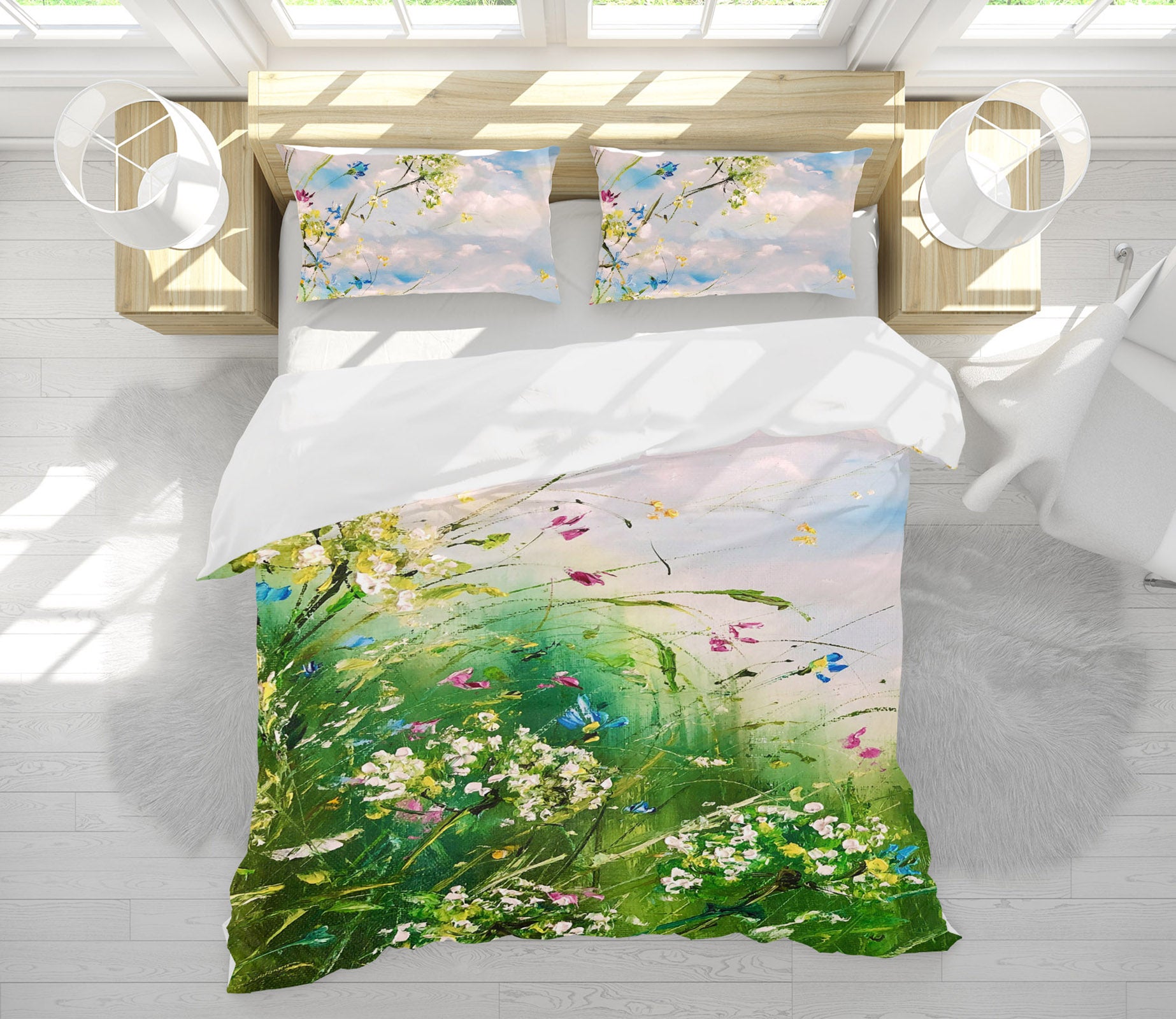 3D Cloud Garden 557 Skromova Marina Bedding Bed Pillowcases Quilt
