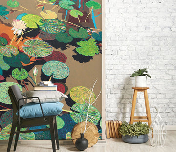 3D Summer Pond 284 Allan P. Friedlander Wall Mural Wall Murals Wallpaper AJ Wallpaper 2 