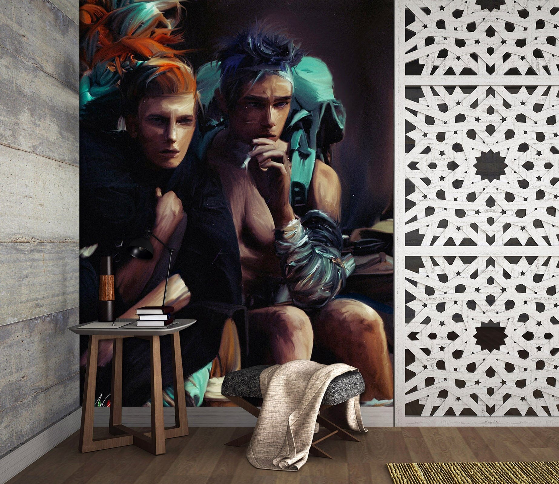 3D Game Queen King 1399 Marco Cavazzana Wall Mural Wall Murals Wallpaper AJ Wallpaper 2 