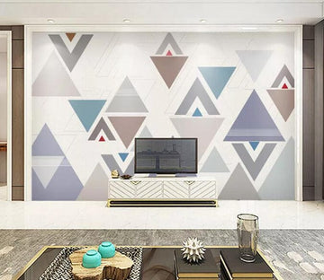 3D Color Triangle 1525 Wall Murals Wallpaper AJ Wallpaper 2 