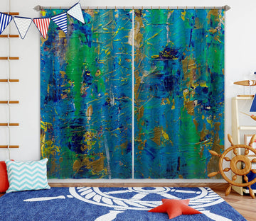 3D Blue River 245 Allan P. Friedlander Curtain Curtains Drapes Curtains AJ Creativity Home 
