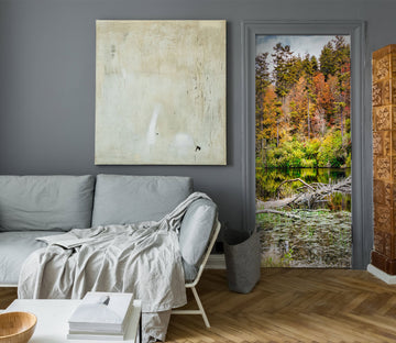 3D Woods Tree 10829 Beth Sheridan Door Mural