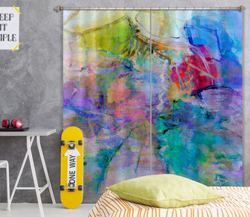 3D Beautiful Graffiti 226 Michael Tienhaara Curtain Curtains Drapes Curtains AJ Creativity Home 