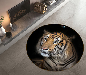 3D Tiger 81189 Round Non Slip Rug Mat