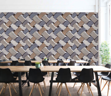 3D Solid Wood Block 044 Marble Tile Texture Wallpaper AJ Wallpaper 2 