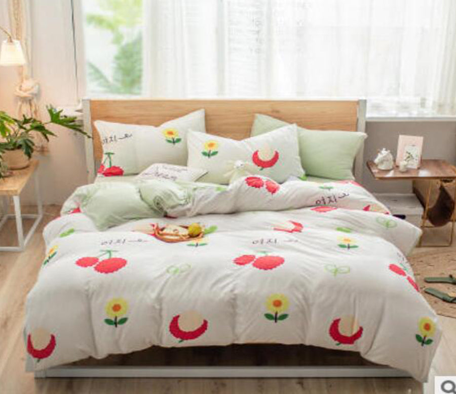 3D Litchi 40269 Bed Pillowcases Quilt
