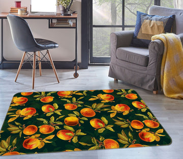 3D Golden Oranges 157 Uta Naumann Rug Non Slip Rug Mat Mat AJ Creativity Home 