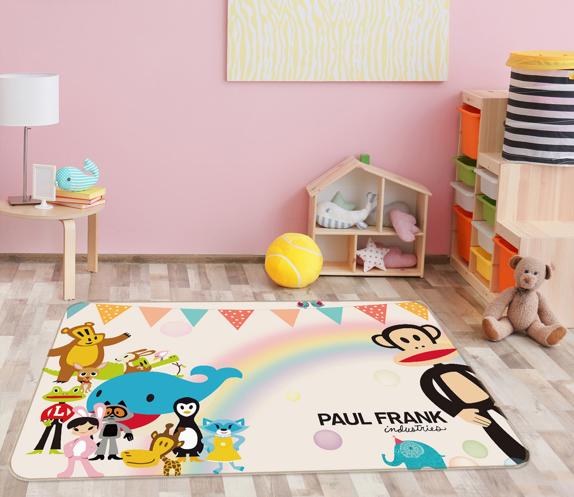 3D Animals 34080 Non Slip Rug Mat