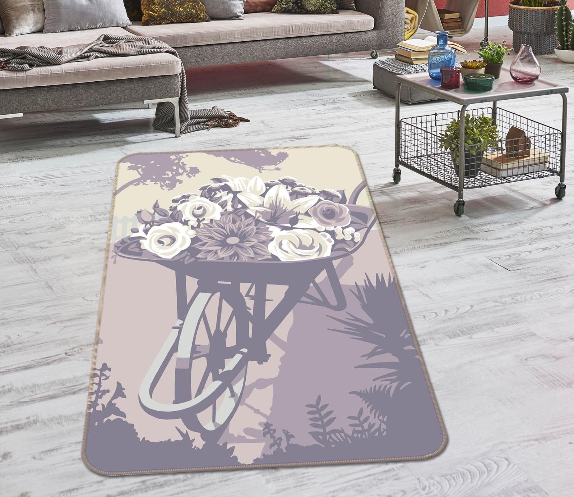 3D Chelsea Flower Show 1108 Steve Read Rug Non Slip Rug Mat Mat AJ Creativity Home 