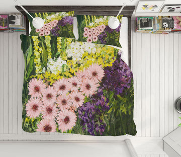 3D Flower Dance 1095 Allan P. Friedlander Bedding Bed Pillowcases Quilt Quiet Covers AJ Creativity Home 