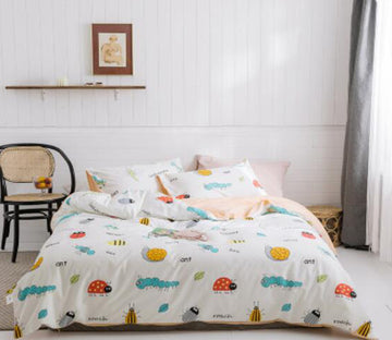 3D Insect 40110 Bed Pillowcases Quilt