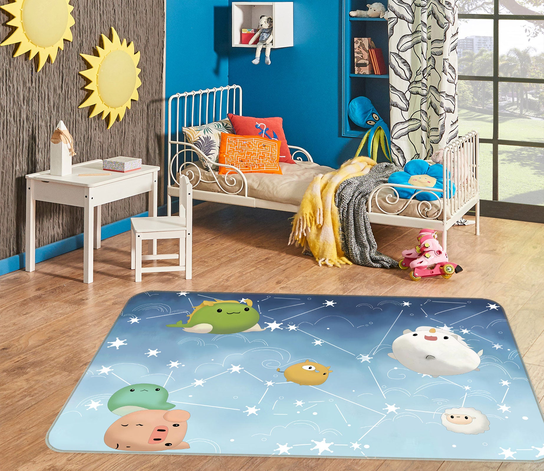 3D Constellation 77050 Non Slip Rug Mat
