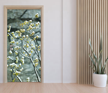 3D Flower Branch 106214 Assaf Frank Door Mural