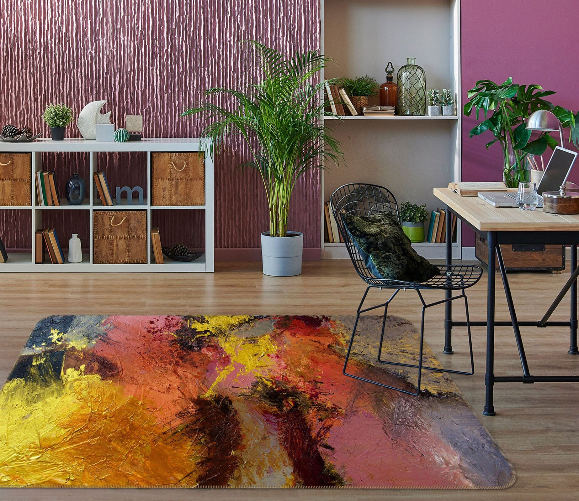 3D Color Sunset 1076 Allan P. Friedlander Rug Non Slip Rug Mat Mat AJ Creativity Home 