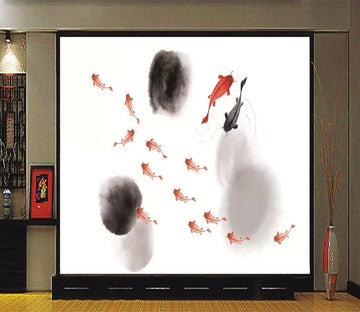3D Goldfish 1057 Wall Murals Wallpaper AJ Wallpaper 2 