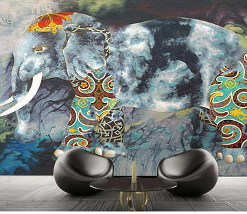 3D Elephant 362 Wall Murals Wallpaper AJ Wallpaper 2 