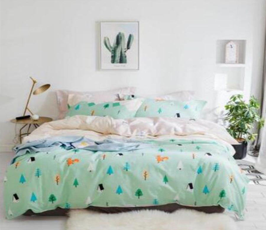 3D Tree Pattern 30291 Bed Pillowcases Quilt