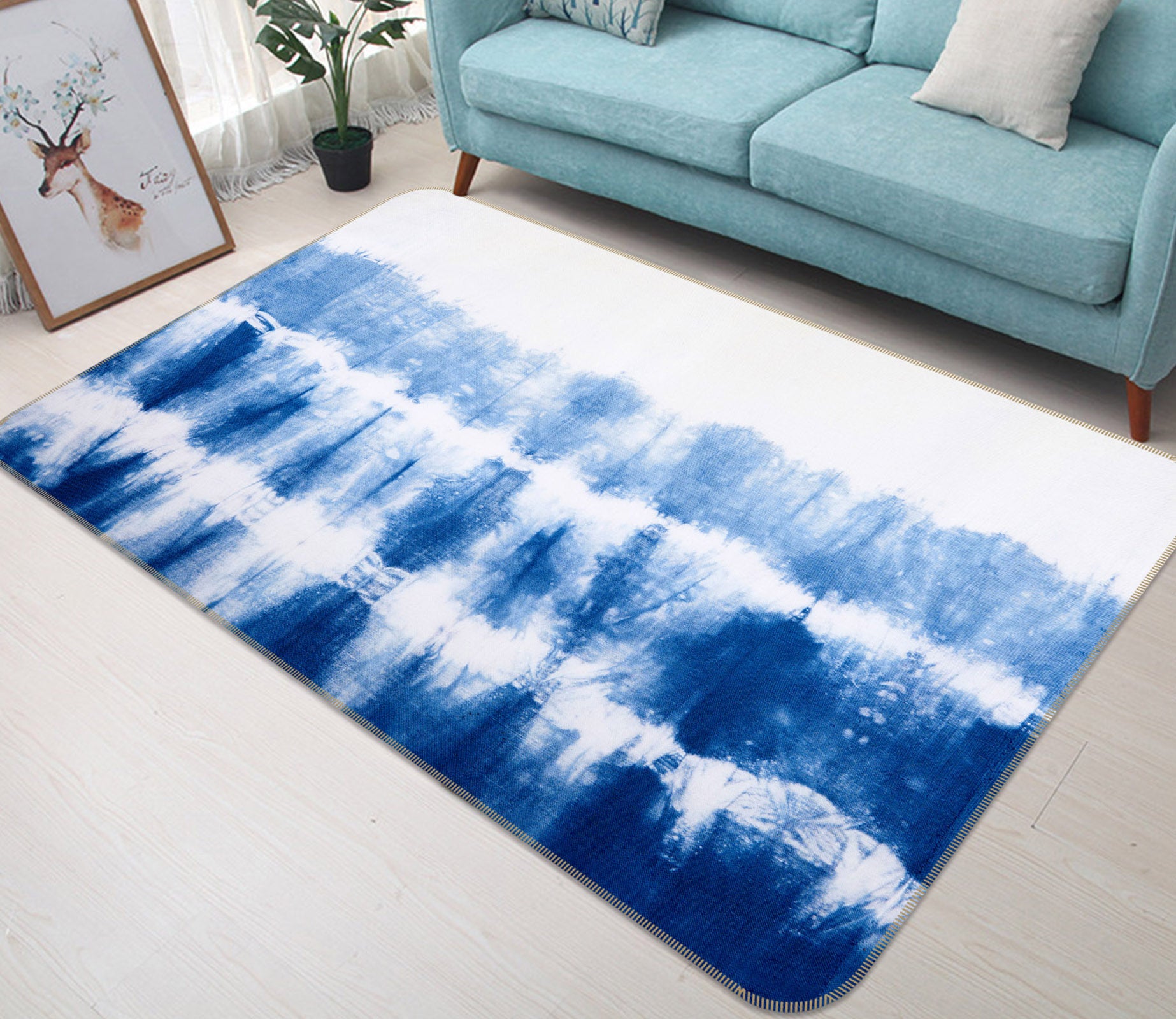 3D Pattern 35050 Non Slip Rug Mat