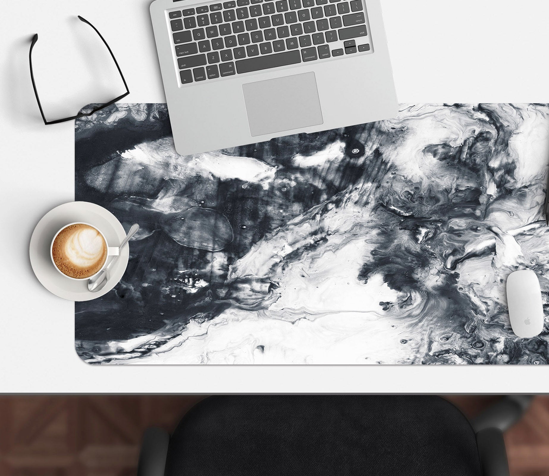 3D Black 17200 Desk Mat