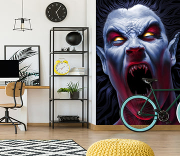 3D Monster Man 5029 Tom Wood Wall Mural Wall Murals