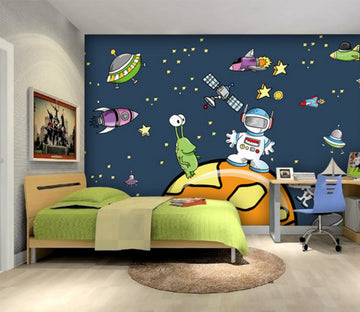 3D Space Astronaut 2006 Wall Murals