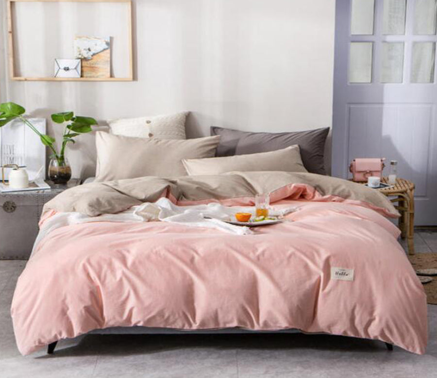 3D Pink 4094 Bed Pillowcases Quilt