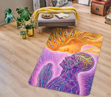 3D Portrait 65067 Non Slip Rug Mat