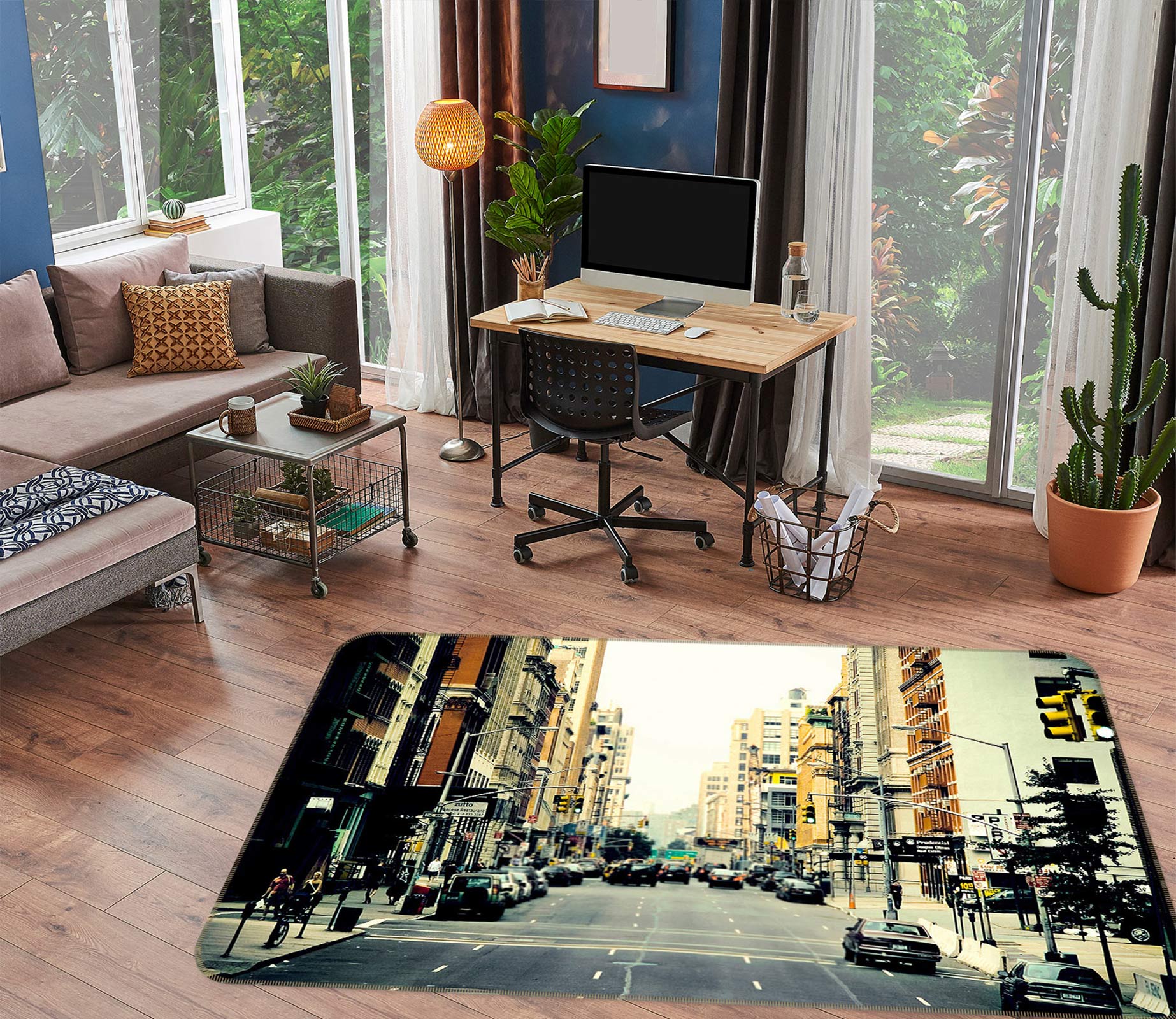 3D High-Rise Vehicles 75180 Non Slip Rug Mat