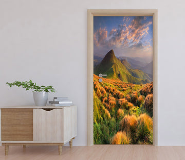 3D Mountains 25076 Door Mural