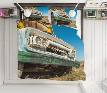 3D Old Car 448 Beth Sheridan Bedding Bed Pillowcases Quilt