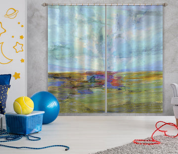 3D Green Grassland 057 Michael Tienhaara Curtain Curtains Drapes Curtains AJ Creativity Home 