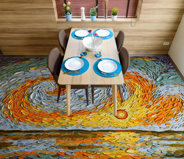 3D Sky Sunset Sun 102153 Dena Tollefson Floor Mural