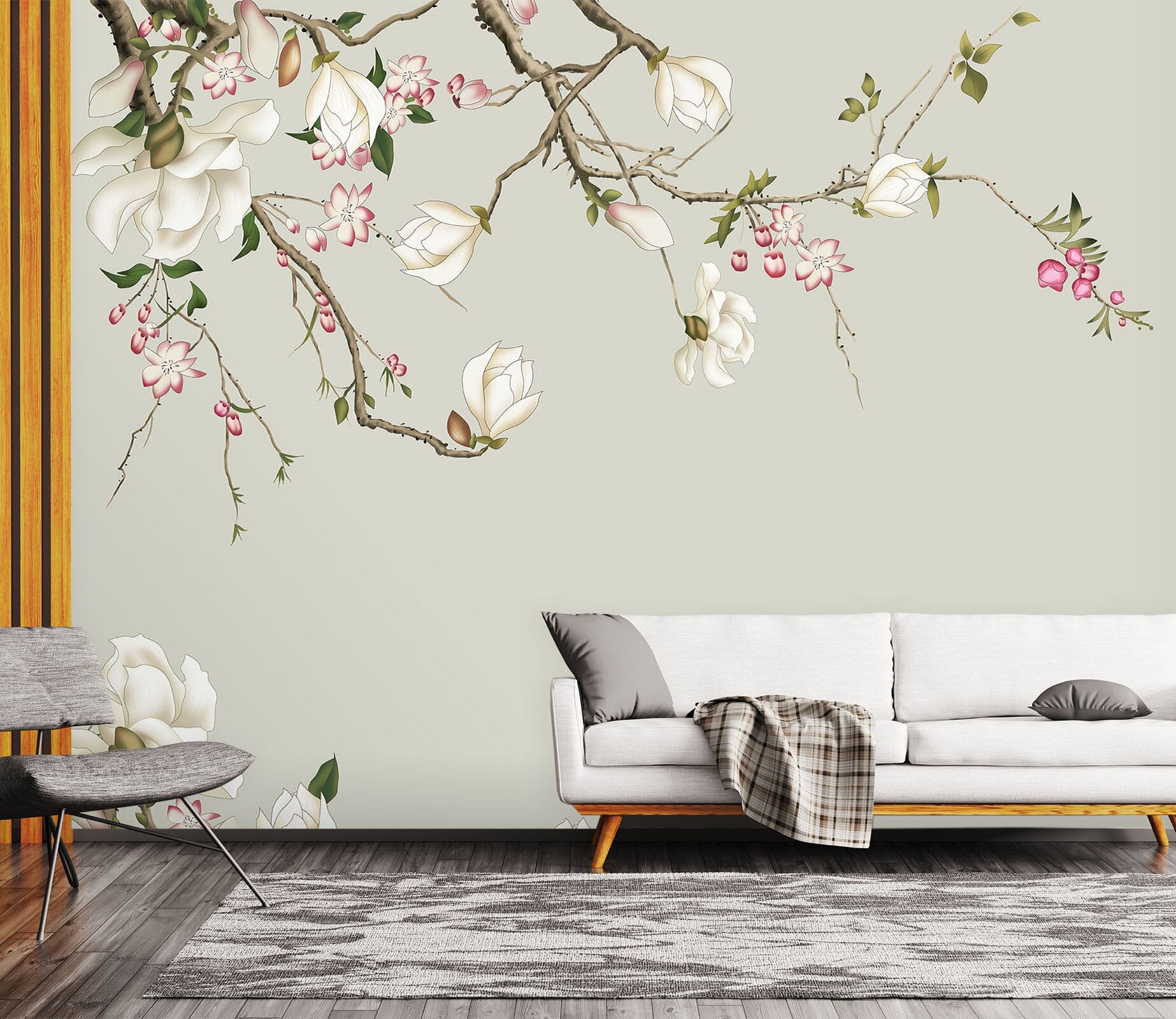 3D Flowers Bloom 2068 Wall Murals Wallpaper AJ Wallpaper 2 