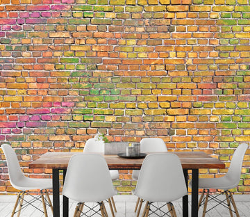 3D Colored Crick Wall 69 Wall Murals Wallpaper AJ Wallpaper 2 