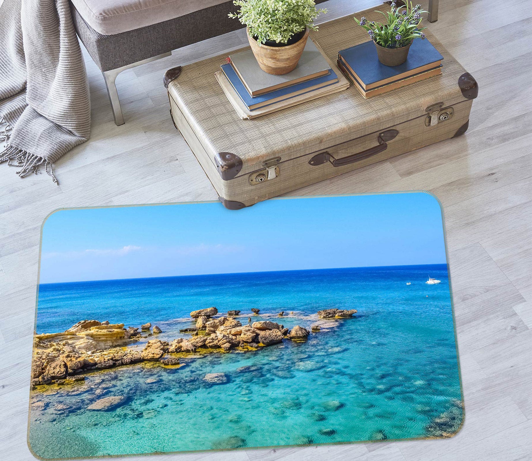 3D Ocean 76278 Non Slip Rug Mat