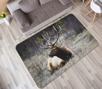 3D Prairie Deer 039 Animal Non Slip Rug Mat