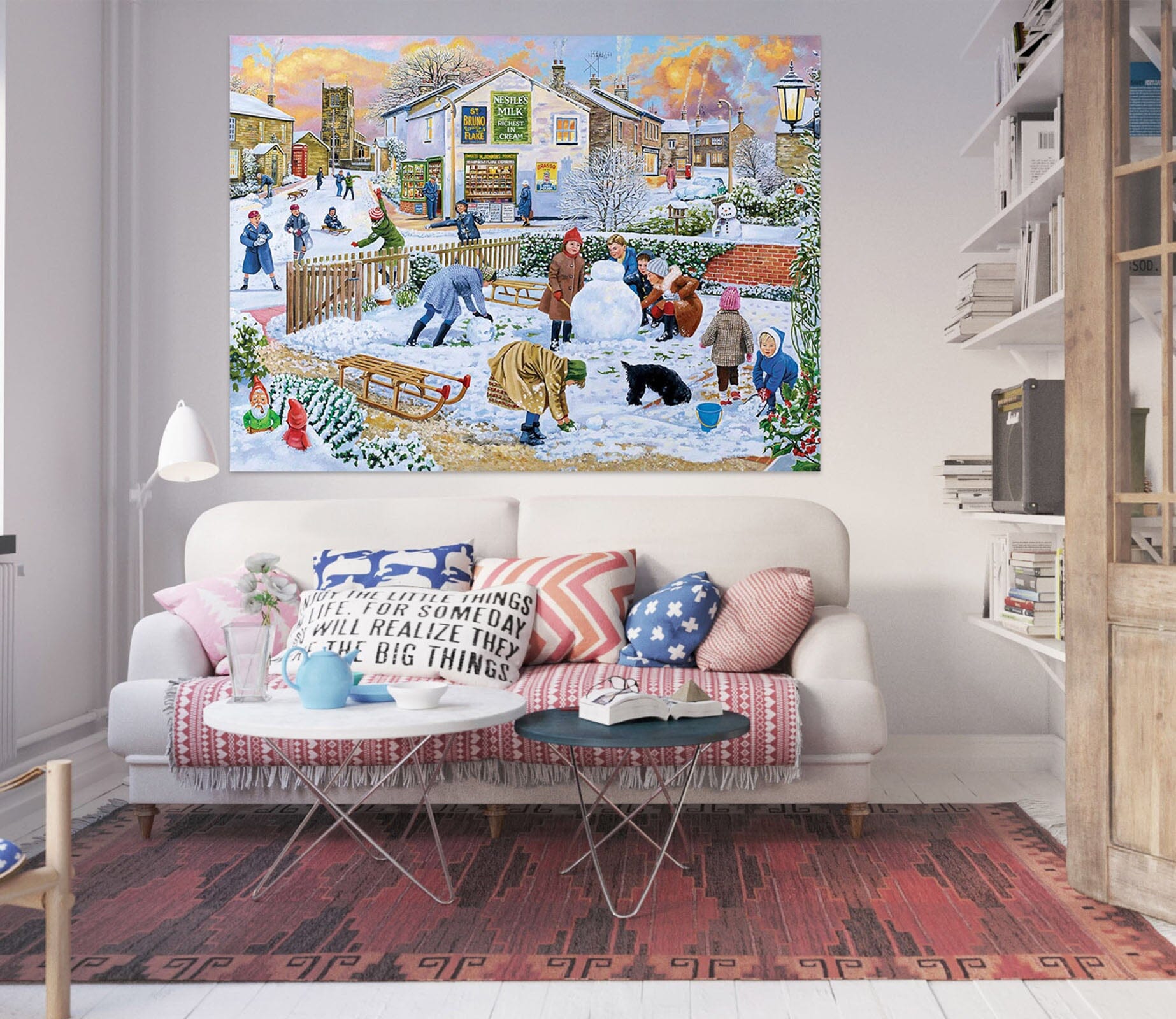 3D Winter Games 087 Trevor Mitchell Wall Sticker Wallpaper AJ Wallpaper 2 