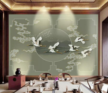 3D Crane Group WC2682 Wall Murals