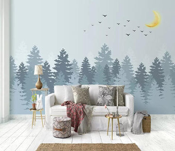 3D Green Forest 2152 Wall Murals Wallpaper AJ Wallpaper 2 