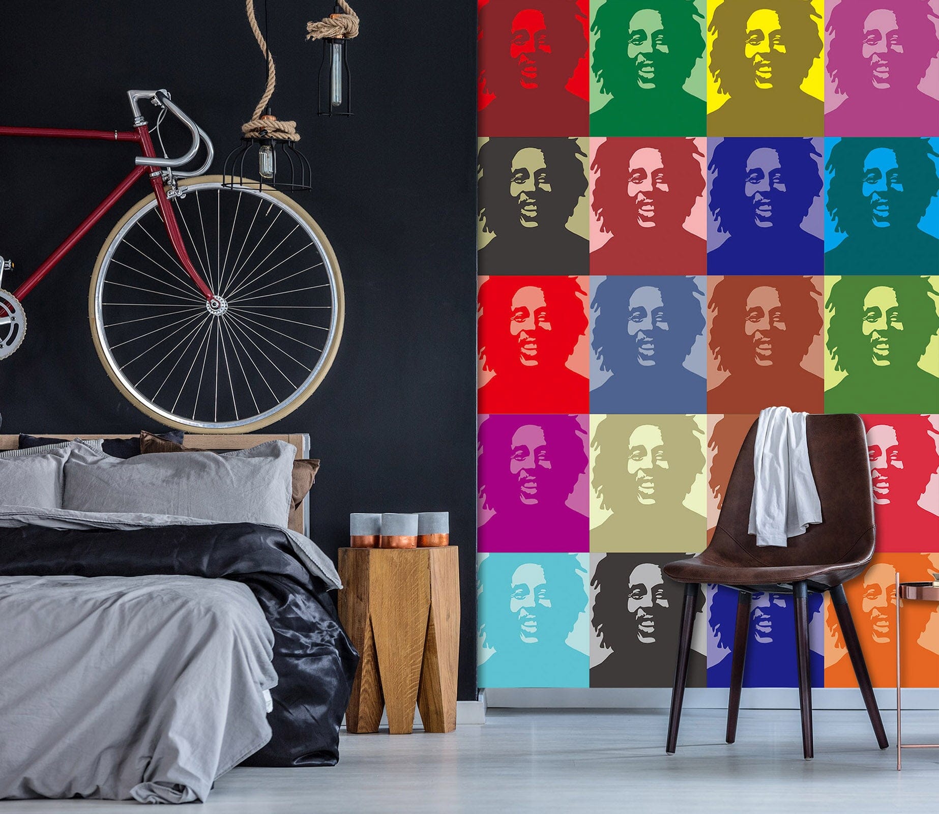 3D Color Avatar 056 Wall Murals Wallpaper AJ Wallpaper 2 