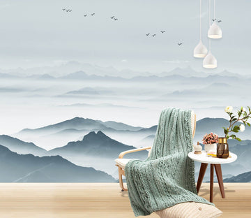 3D Rolling Hills 1423 Wall Murals Wallpaper AJ Wallpaper 2 