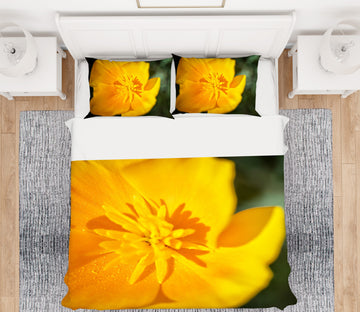 3D Yellow Flowers 62006 Kathy Barefield Bedding Bed Pillowcases Quilt