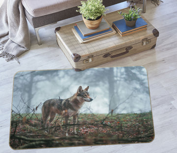 3D Wolf 30050 Non Slip Rug Mat