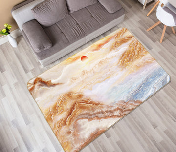 3D Mountains 34011 Non Slip Rug Mat