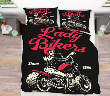 3D Motorcycle 60018 Bed Pillowcases Quilt